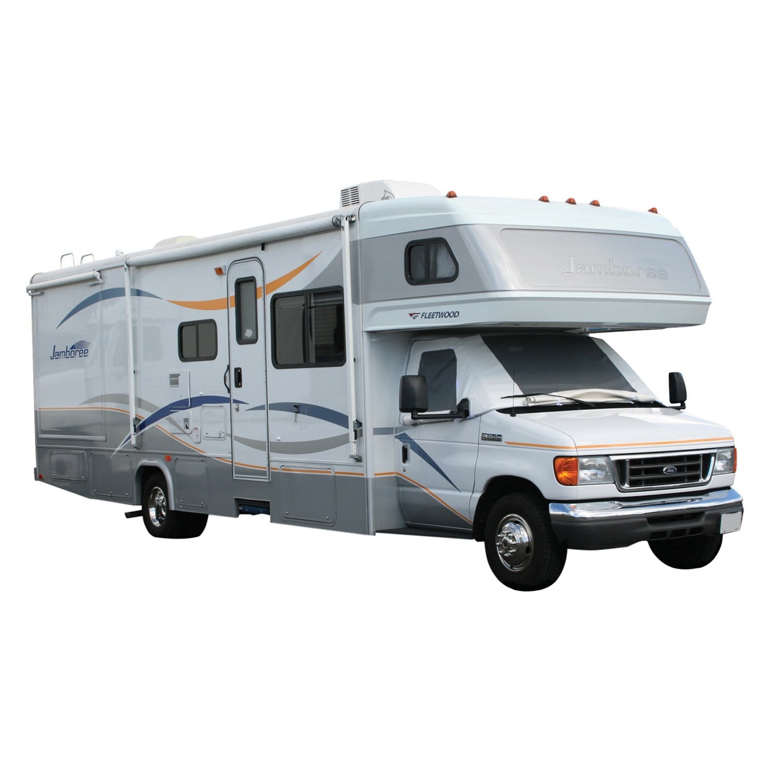 ADCO Class C Windshield Cover For Ram ProMaster RV – White Vinyl, Magnetic, No Drilling