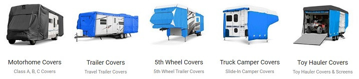 RV Covers Categories