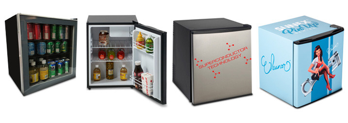 Compact Square-Shaped Fridges