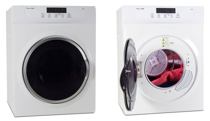 Pinnacle Appliance Standard 3.5 Cubic Foot Front Load Freestanding Compact Dryer