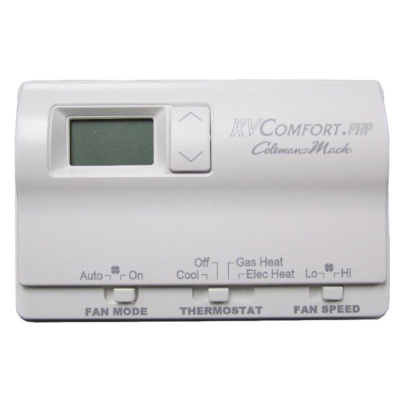 Coleman-Mach® 6536A3351 - White Heat Pump/Furnace Digital Thermostat ...