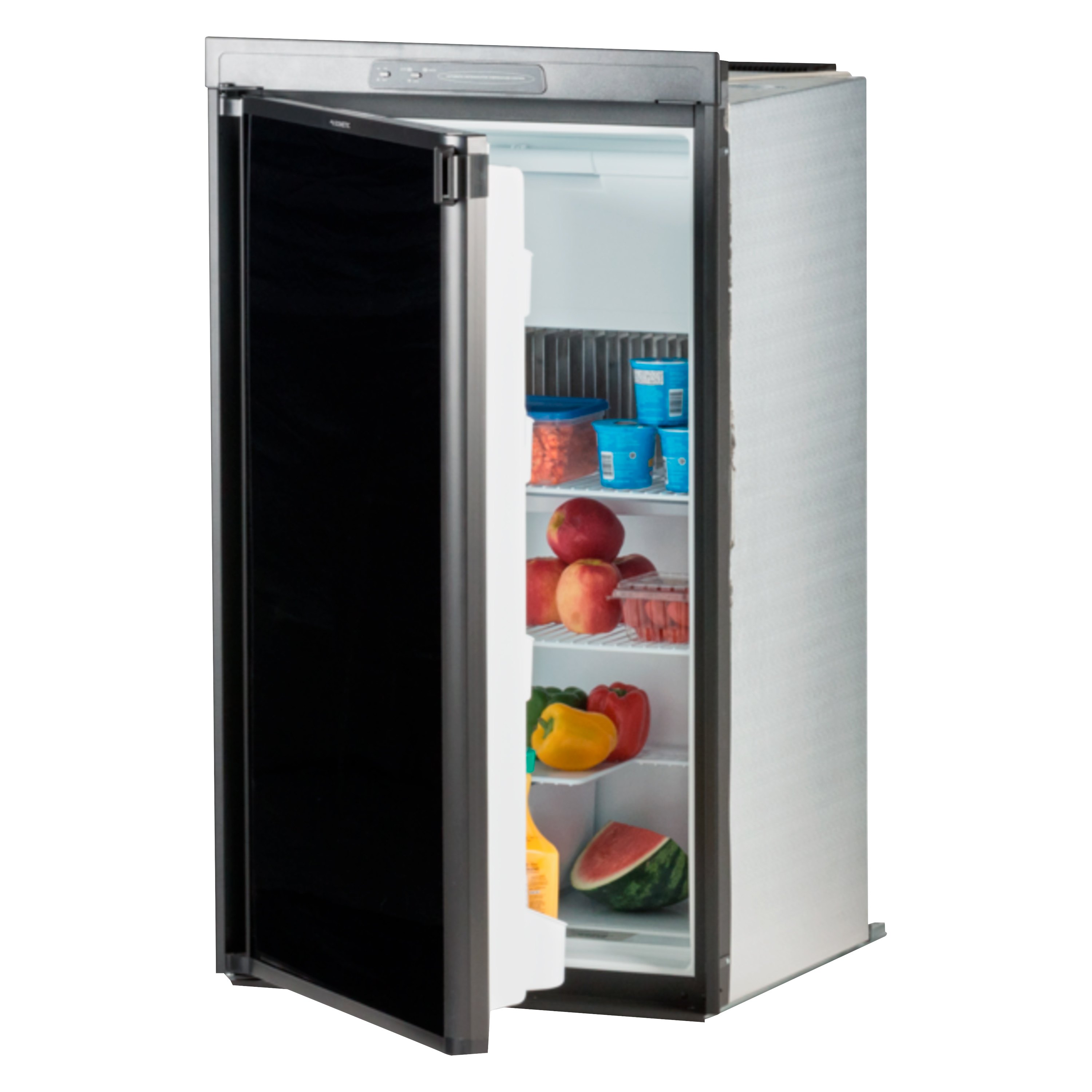 Dometic Rv Rm2454rb1f Americana Rm 4 Cu Ft Black Frame Rv Refrigerator With Freezer Camperid Com