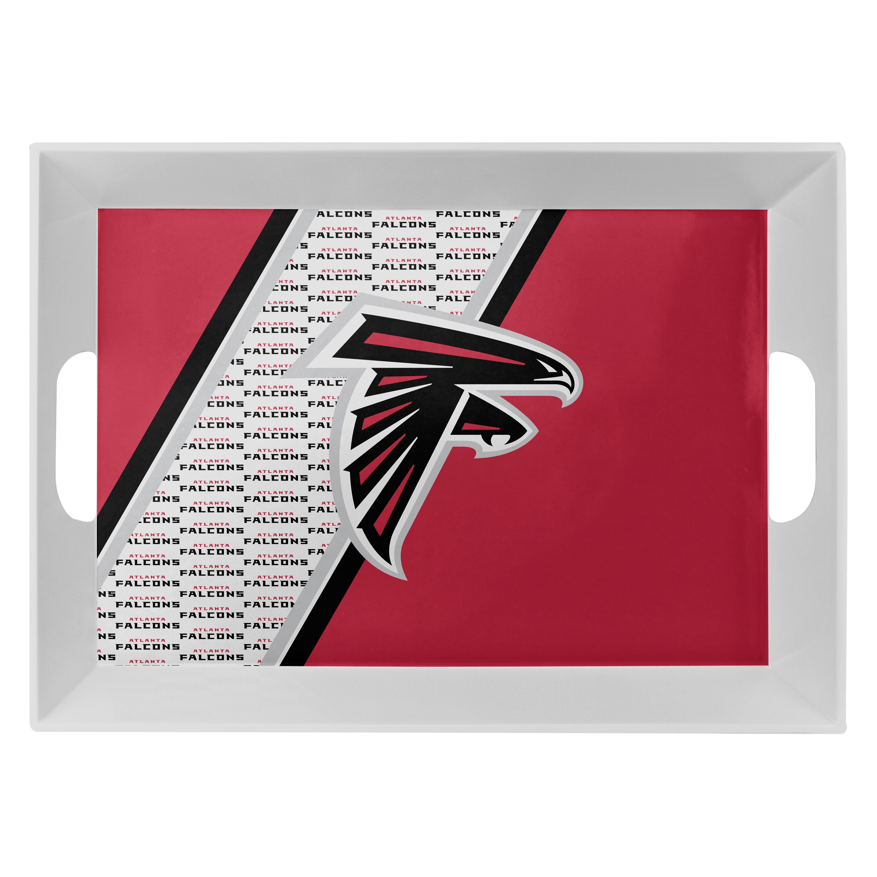 Duck House® LST101 - NFL "Atlanta Falcons" Melamine Black Rectangular