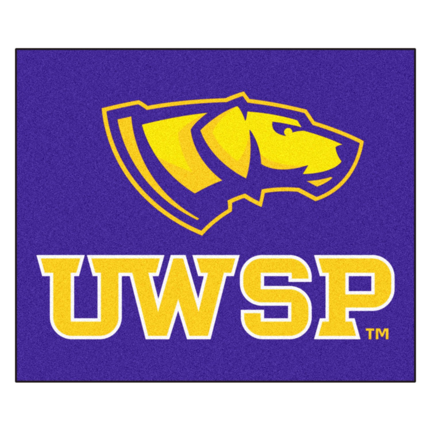 Fanmats® 578 University Of Wisconsin Stevens Point 595 X 71 Nylon Face Tailgater Mat With 