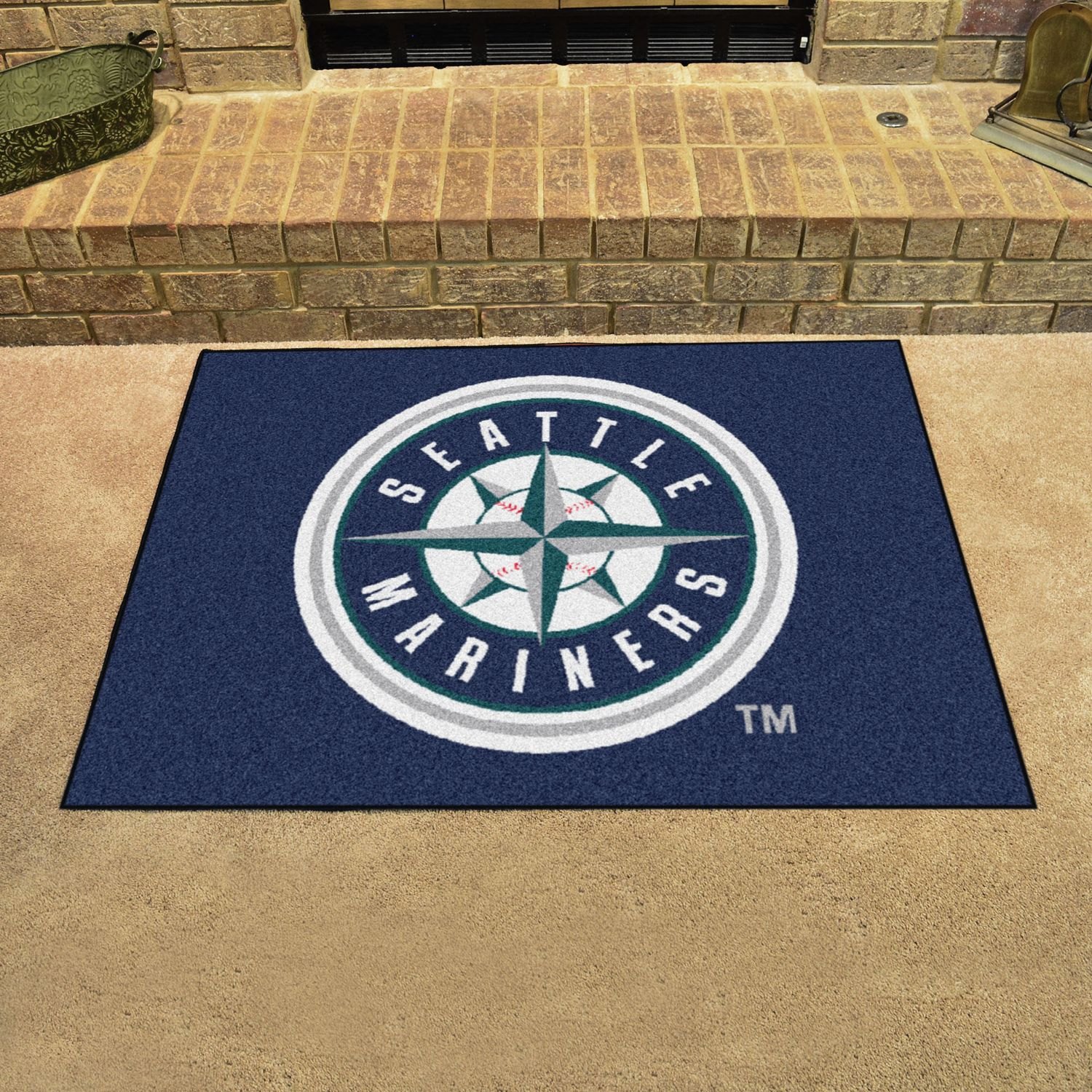 Fanmats Seattle Mariners Retro Collection Roundel Rug
