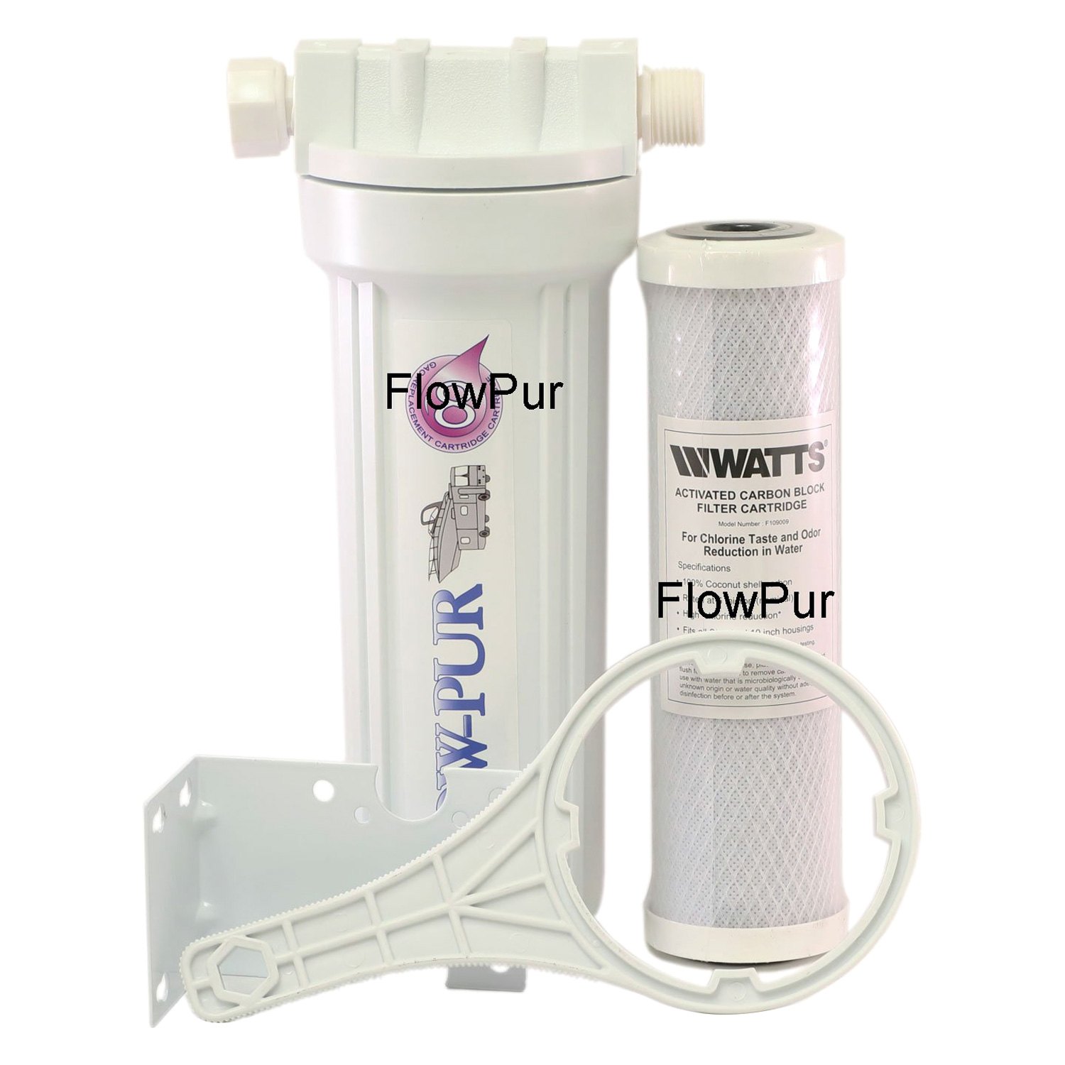 Фловов. Flow in-line Filter Cartridge. Single Water Filter. Фильтр-картридж Flow t/33. Single Water Filter 10''.