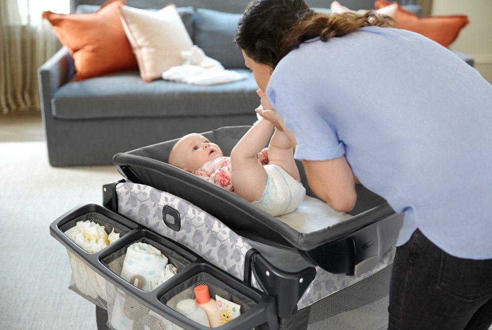graco pack and play quick connect portable napper