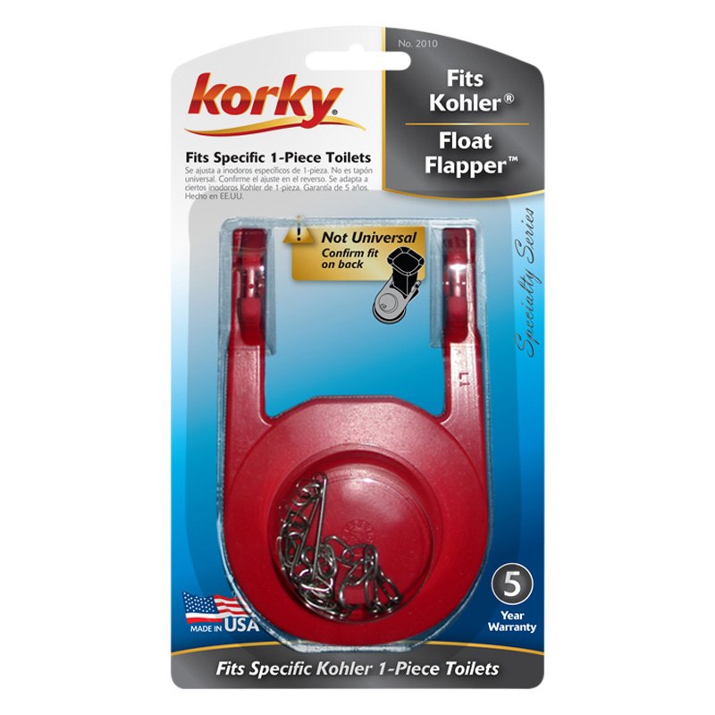 Korky® 2010BP Rialto™ 2" Float Toilet Flapper for Kohler™ Toilets
