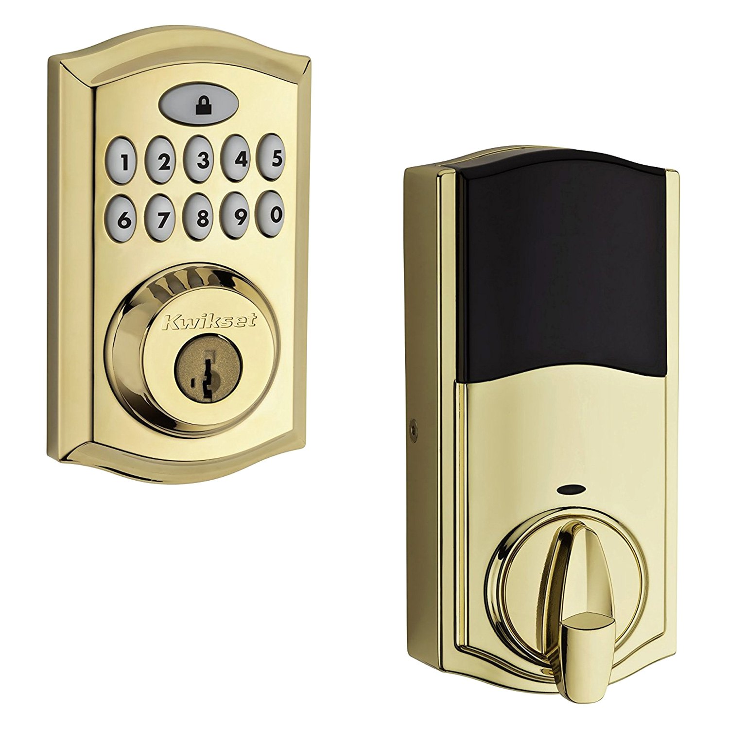 Kwikset® 99130-001 - SmartCode 913 Electronic Deadbolt - CAMPERiD.com