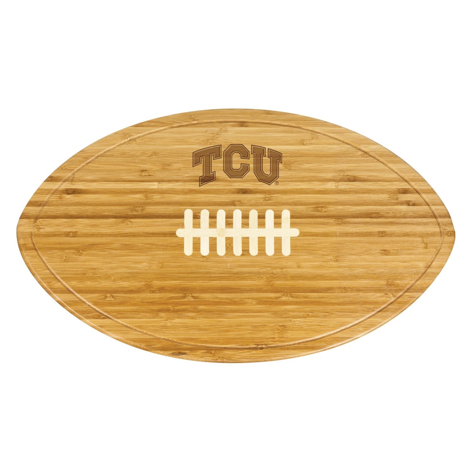 NCAA TCU Horned Frog Kickoff Cheese Board Picnic Time 908-00-505-843-0 
