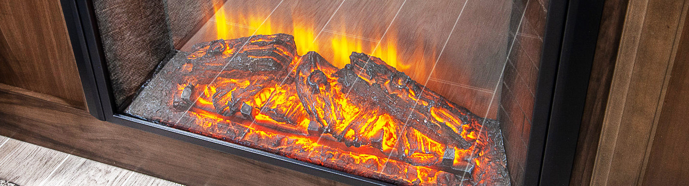 RV Electric Fireplaces - 26, 30, 34, 40, 60 Width | CAMPERiD