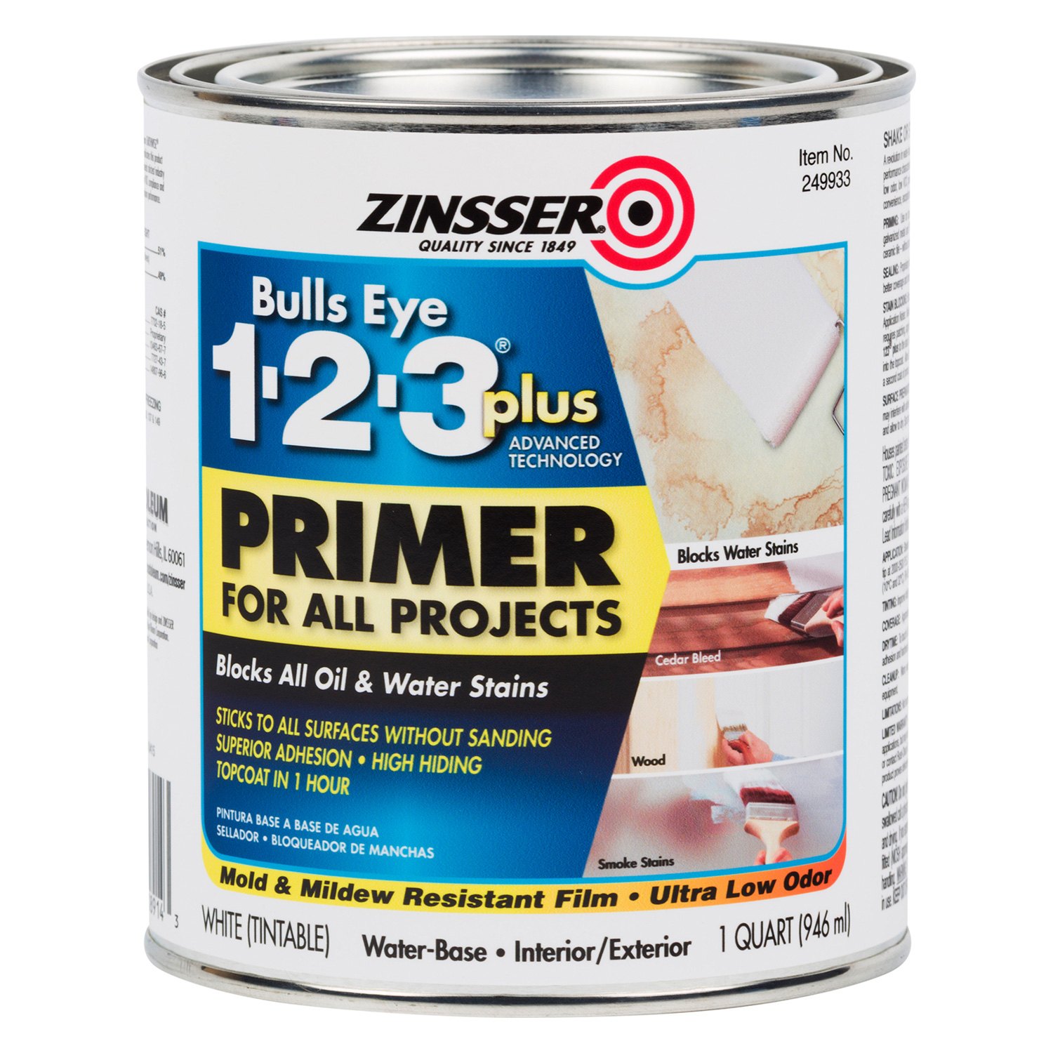 Zinsser® Bulls Eye 123™ Plus Primer